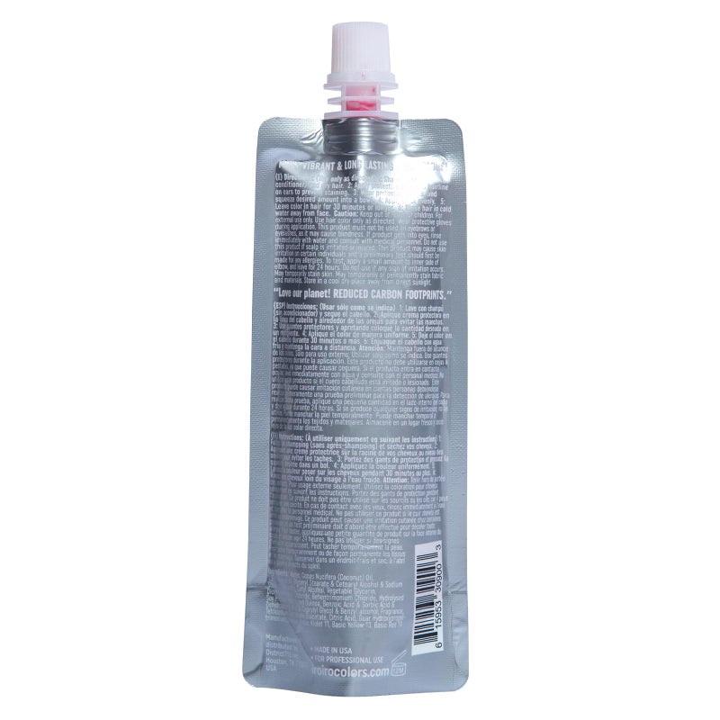 IROIRO Premium Natural Semi-Permanent Hair Color 330 Neon Red (4oz) - Image 2